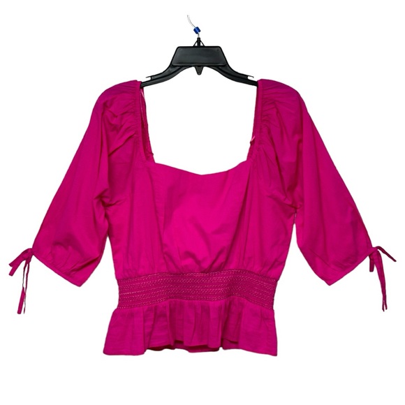 452 - RW & CO PINK TOP 100% COTTON Size Large - Picture 7 of 13